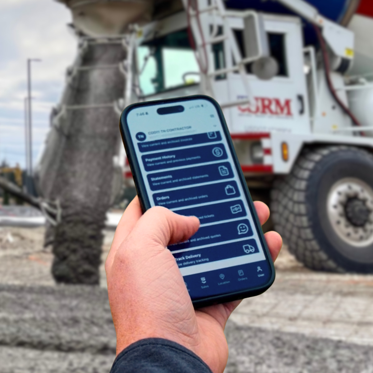 SRM360 mobile app